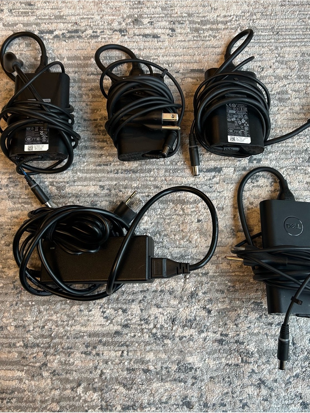 Dell Laptop chargers bundle 65W 90W